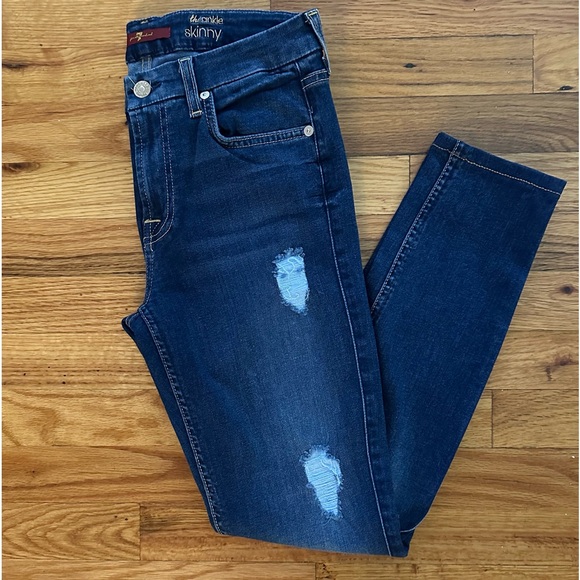 🎉Host Pick 🎊7 for ALL MANKIND the ankle skinny 28 - Picture 4 of 8